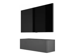Móvel De Tv| Móvel TV suspenso, 100 x 34 x 32 cm, Antracite Cinzento