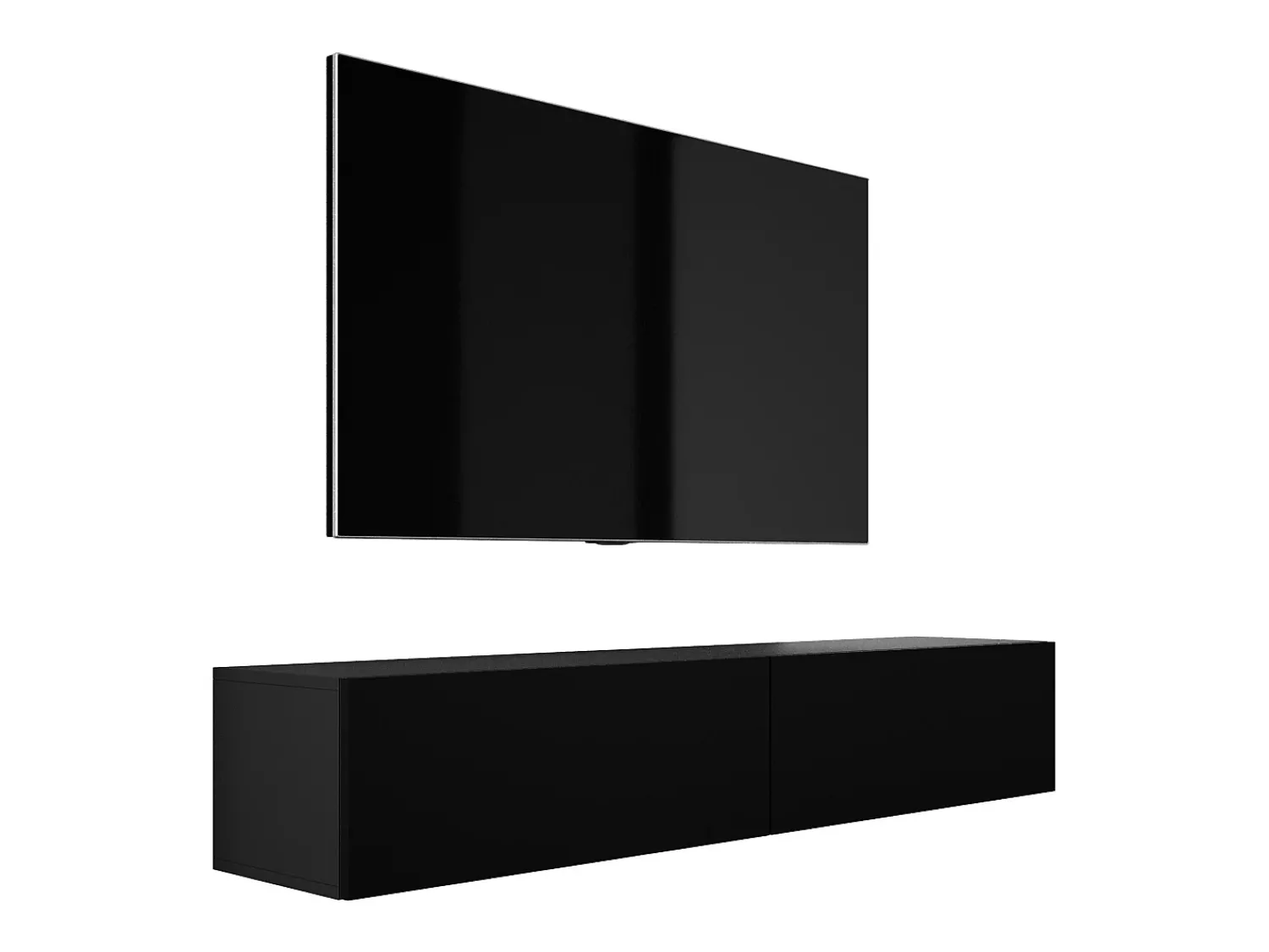 Móvel TV suspenso, 170 x 34 x 32 cm, Fosco^ Móvel De Tv