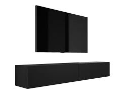 Móvel TV suspenso, (2 x 100) x 34 x 32 cm, Fosco^ Móvel De Tv
