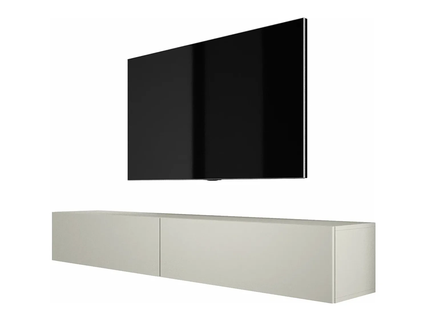 Móvel TV suspenso, (2 x 100) x 34 x 32 cm, Caxemira^ Móvel De Tv
