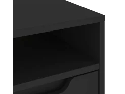 Móvel De Tv|vidaxl Móvel TV VISNES derivados de madeira 100x40x38 cm Preto