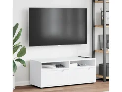 vidaxl Móvel TV VISNES derivados de madeira 100x40x38 cm^ Móvel De Tv