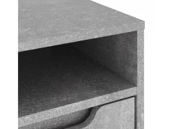 Móvel De Tv|vidaxl Móvel TV VISNES derivados de madeira betão 100x40x38cm Cinzento