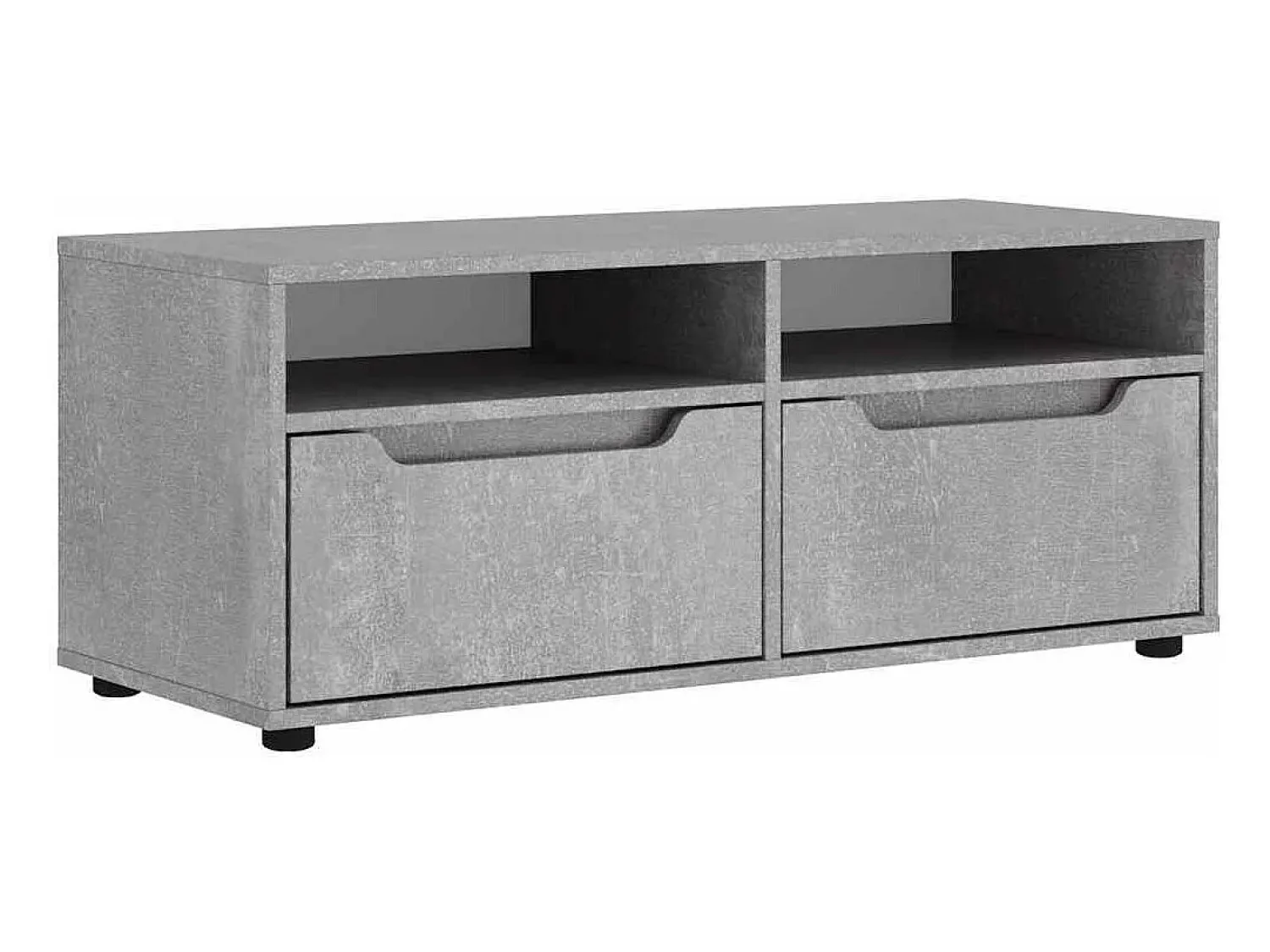 Móvel De Tv|vidaxl Móvel TV VISNES derivados de madeira betão 100x40x38cm Cinzento