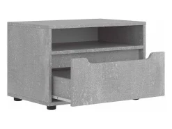 vidaxl Móvel TV VISNES derivados de madeira betão 60x40x38 cm^ Móvel De Tv