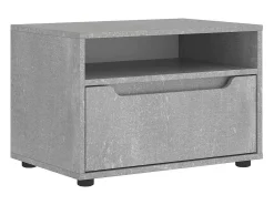 vidaxl Móvel TV VISNES derivados de madeira betão 60x40x38 cm^ Móvel De Tv