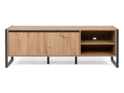Móvel TV 160x55x40 cm antracite natural^ Móvel De Tv