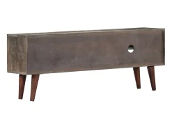 Móvel TV 130x30x46 cm madeira mangueira áspera maciça PT160176^ Móvel De Tv