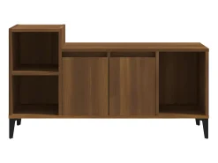 Best Móvel TV 100x35x55 cm madeira processada cor carvalho PT170422 Castanho