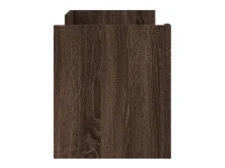 Móvel De Tv* Móvel TV 100x35x40 cm madeira processada cor carvalho PT940687 Castanho