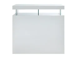 Vente-unique Móvel/bar FABIO - MDF lacado , luzes LED, 2 nichos^ Móvel De Bar
