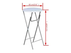 Banco| Móvels de bar 4 pcs com tampo MDF PT321854 Branco