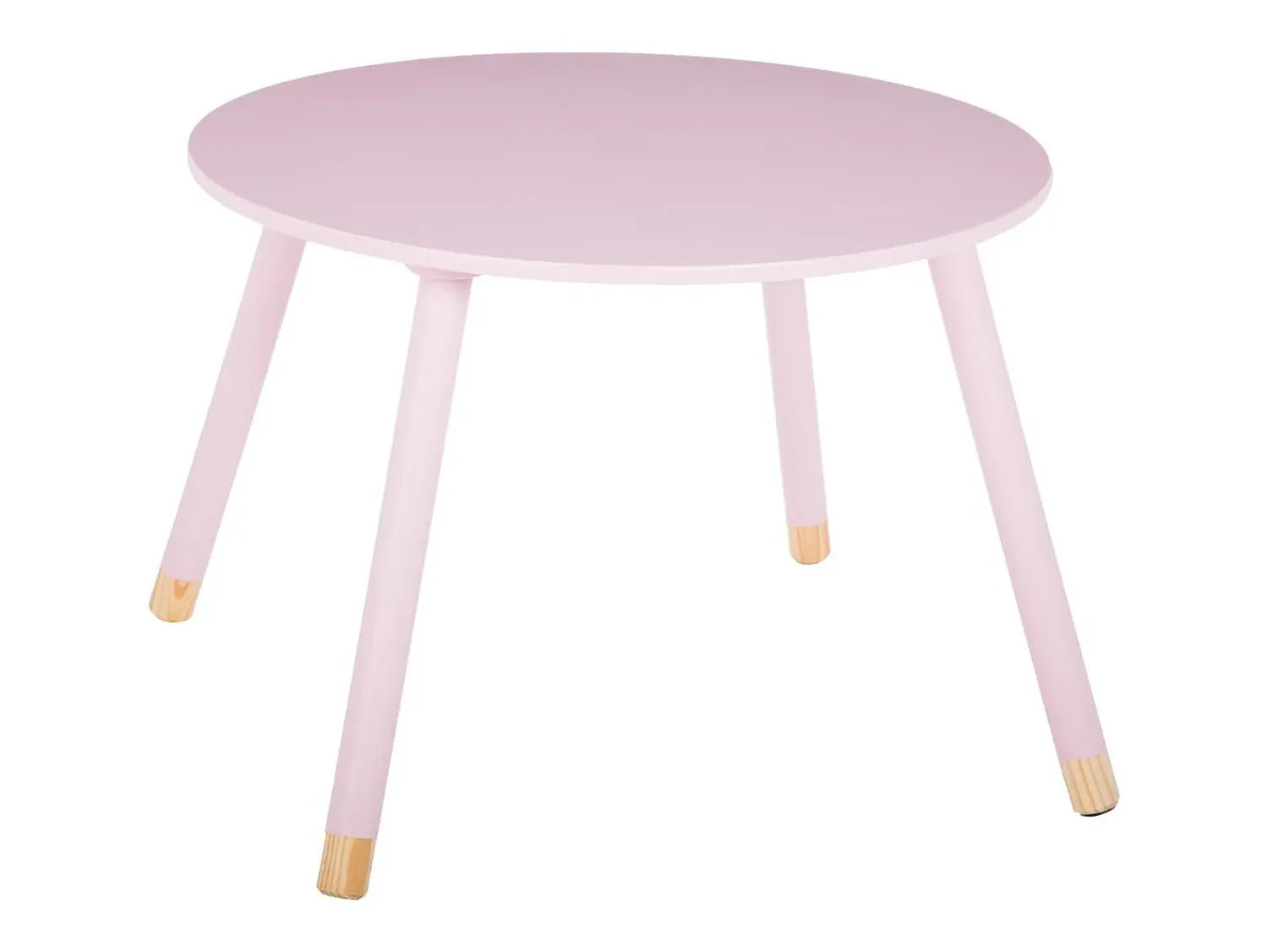 Mesa De Apoio*Atmosphera Nordic Kids tabela 43x60øcm Rosa