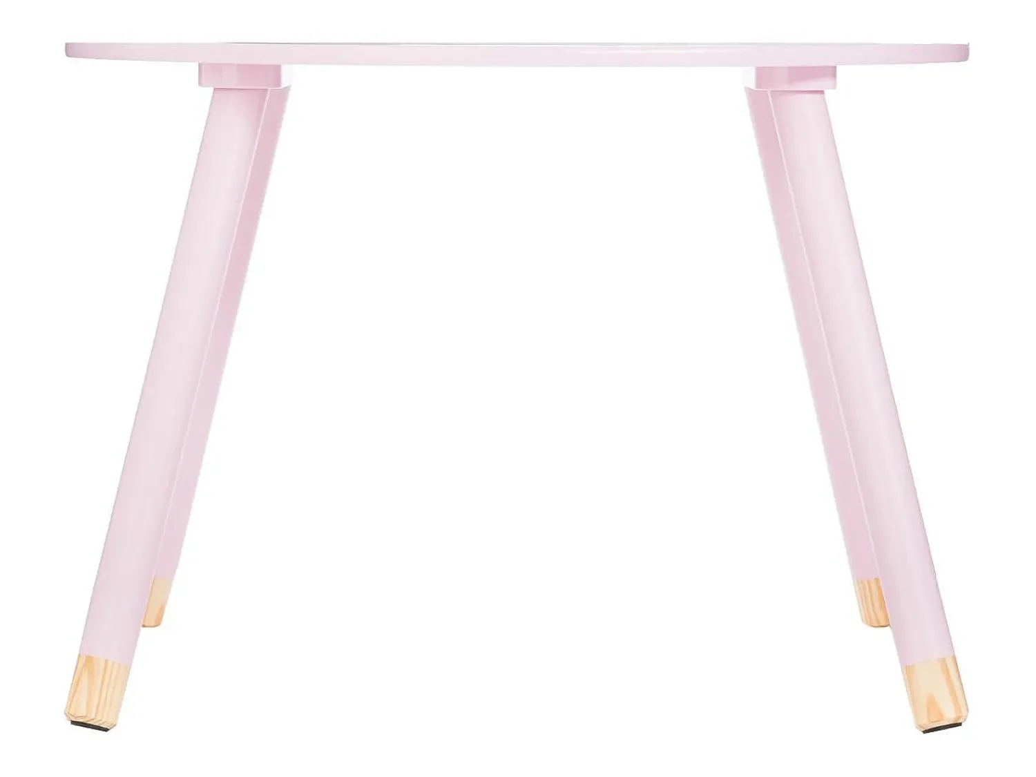 Mesa De Apoio*Atmosphera Nordic Kids tabela 43x60øcm Rosa
