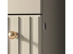 Petits-Meubles Nova Cashmere Vitrina LED de 2 portas^ Vitrina