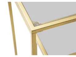 Consola| NÍVEL CONSOLA CM 100X35X80 Dourado