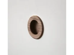 Loft24 Paco : Cómoda com 1 porta e 2 gavetas em MDF Branco / Carvalho^ Acessórios De Arrumação