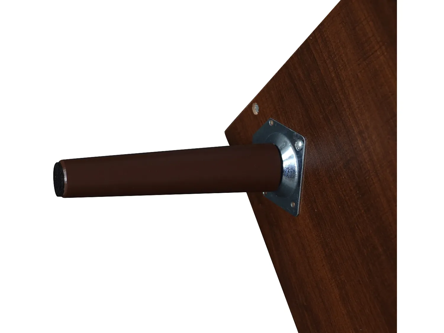 Móvel De Tv| Painel de TV com 2 portas e 2 gavetas - Suporte de TV - Design de porta de armário Ratan - para TV de 80 polegadas Castanho