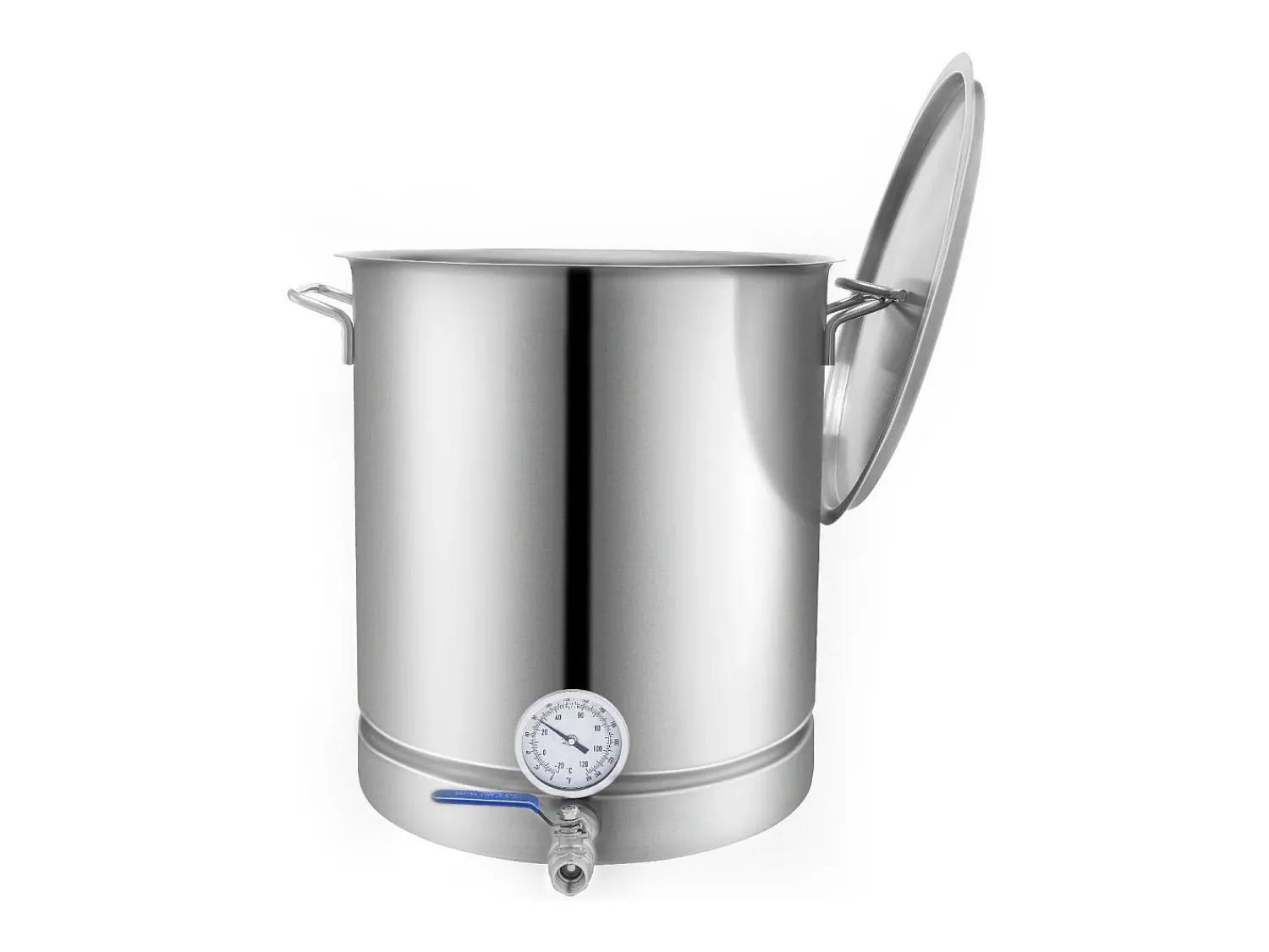 Acessório Vinho E Bar* Panela de Fermentação SucceBuy de Aço Inoxidável 60.6L, Fundo Triplo, Panela de Cerveja, Suprimentos para Fabricação de Cerveja Caseira