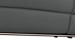 Loft24 Pareli | sofá de 2 lugares com função de relaxamento elétrico em PU preto^ Sofá
