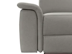 Sofá|Loft24 Pareli | Sofá de 2 lugares com função Relax Manuel em PU Cinzento