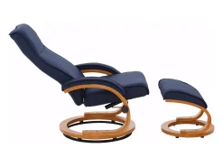 Loft24 Paris | Recliner + Banco Escuro^ Poltrona