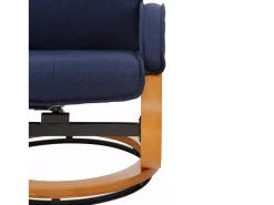 Loft24 Paris | Recliner + Banco Escuro^ Poltrona