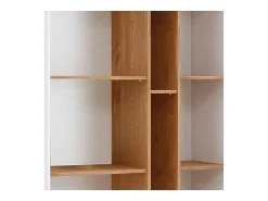 Biblioteca|Loft24 Paulo | Estante em MDF Branco