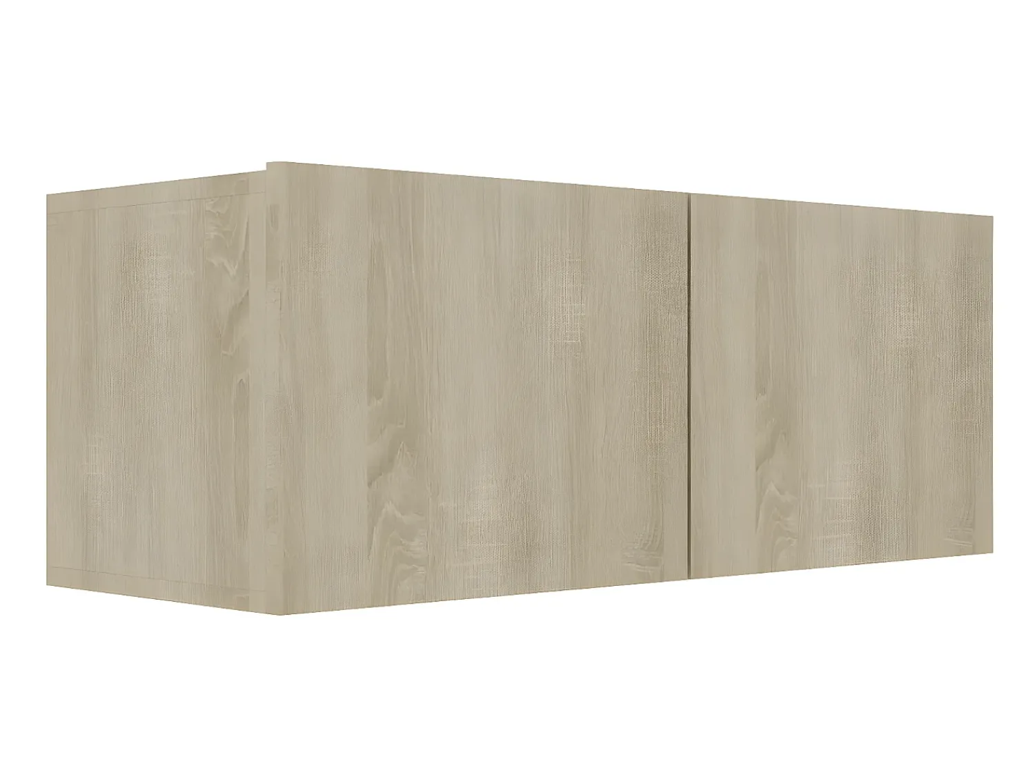 Móvel De Tv* 8pcs conjunto de móveis de TV derivados madeira carvalho sonoma PT370114 Castanho