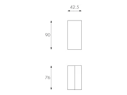 Pinóquio - Consola extensível (42,5/302,5 x 90 cm) em MDF lacado^ Consola