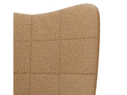Poltrona| Poltrona | Cadeira de Sala | Cadeira Relaxante 62x67x95.5 cm tecido SHL302969 Bege