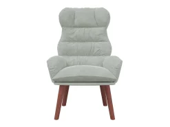 Poltrona| Poltrona | Cadeira de Sala | Cadeira Relaxante Cinzento-claro 69x74x93 cm Veludo SHL246218 Cinzento claro