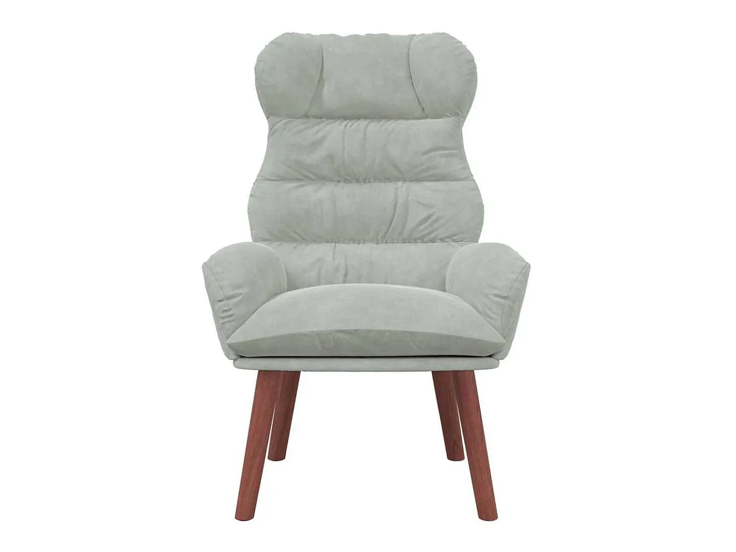 Poltrona| Poltrona | Cadeira de Sala | Cadeira Relaxante Cinzento-claro 69x74x93 cm Veludo SHL246218 Cinzento claro