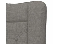 Poltrona | Cadeira de Sala | Cadeira Relaxante Cinzento-acastanhado 63x67x94 cm tecido SHL296444^ Poltrona