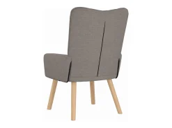 Poltrona | Cadeira de Sala | Cadeira Relaxante Cinzento-acastanhado 63x67x94 cm tecido SHL296444^ Poltrona