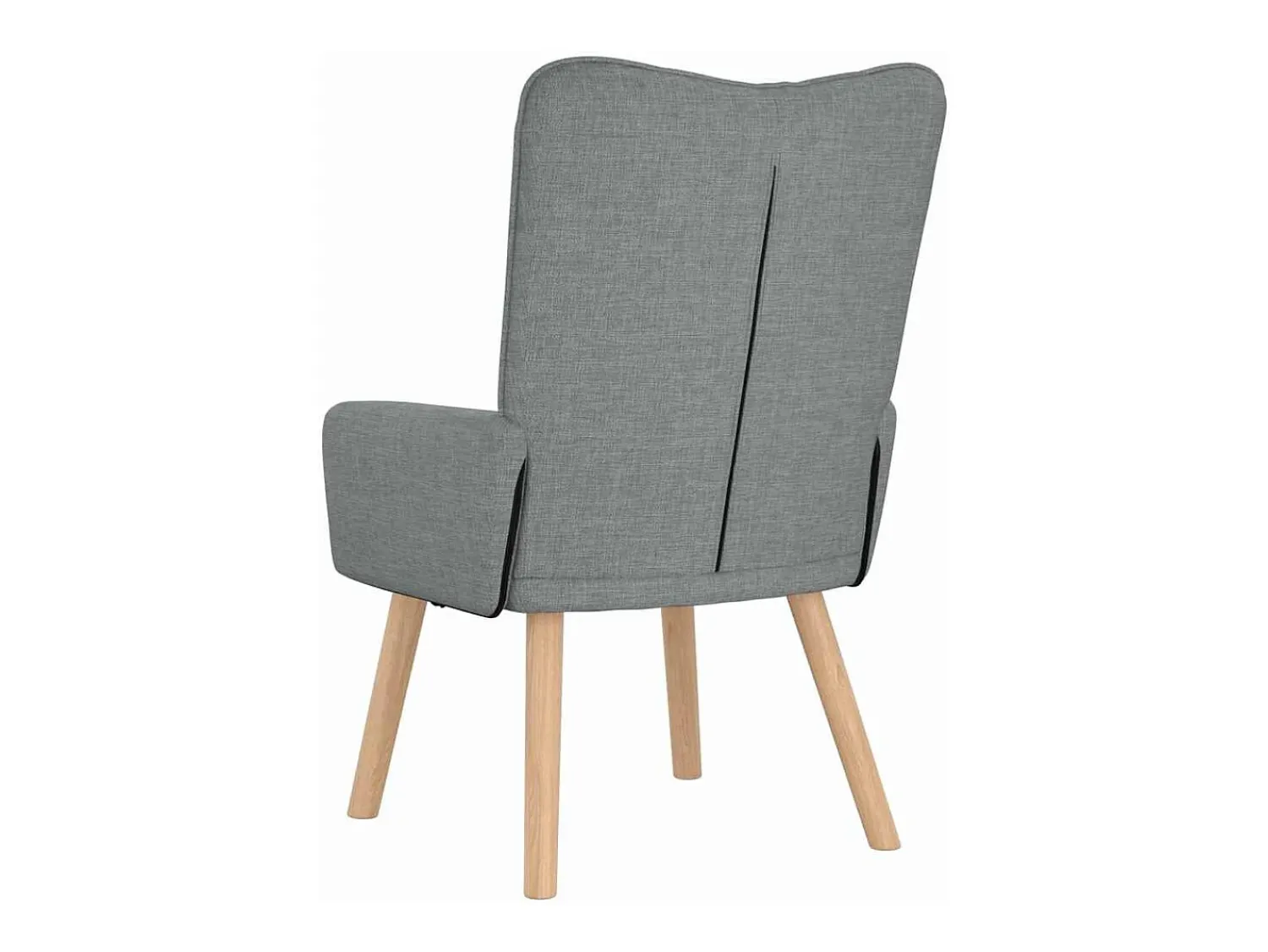Poltrona| Poltrona | Cadeira de Sala | Cadeira Relaxante Cinzento-claro 63x67x94 cm tecido SHL56460 Cinzento claro