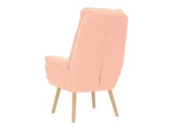 Best Poltrona | Cadeira de Sala | Cadeira Relaxante 69x74x93 cm tecido SHL339848 Rosa