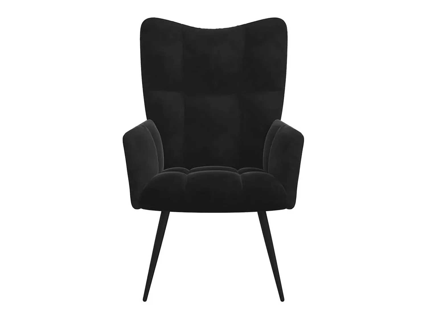 Poltrona | Cadeira de Sala | Cadeira Relaxante com Banco em Veludo SHL221216^ Poltrona
