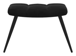 Poltrona | Cadeira de Sala | Cadeira Relaxante com Banco em Veludo SHL221216^ Poltrona