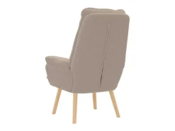 Poltrona | Cadeira de Sala | Cadeira Relaxante Cinzento-claro 69x74x93 cm tecido SHL157414^ Poltrona