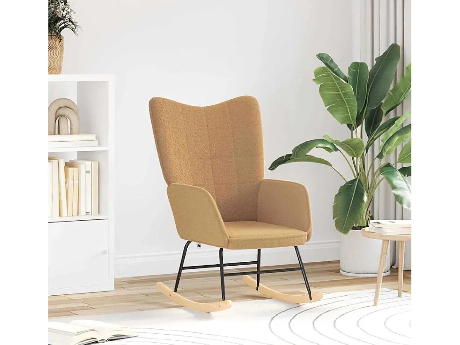 Poltrona* Poltrona | Cadeira de Sala | Cadeira Relaxante 61x78x98 cm tecido SHL919732 Bege