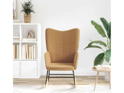 Poltrona* Poltrona | Cadeira de Sala | Cadeira Relaxante 61x78x98 cm tecido SHL919732 Bege