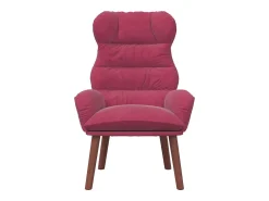 Poltrona | Cadeira de Sala | Cadeira Relaxante tinto 69x74x93 cm Veludo SHL810835^ Poltrona