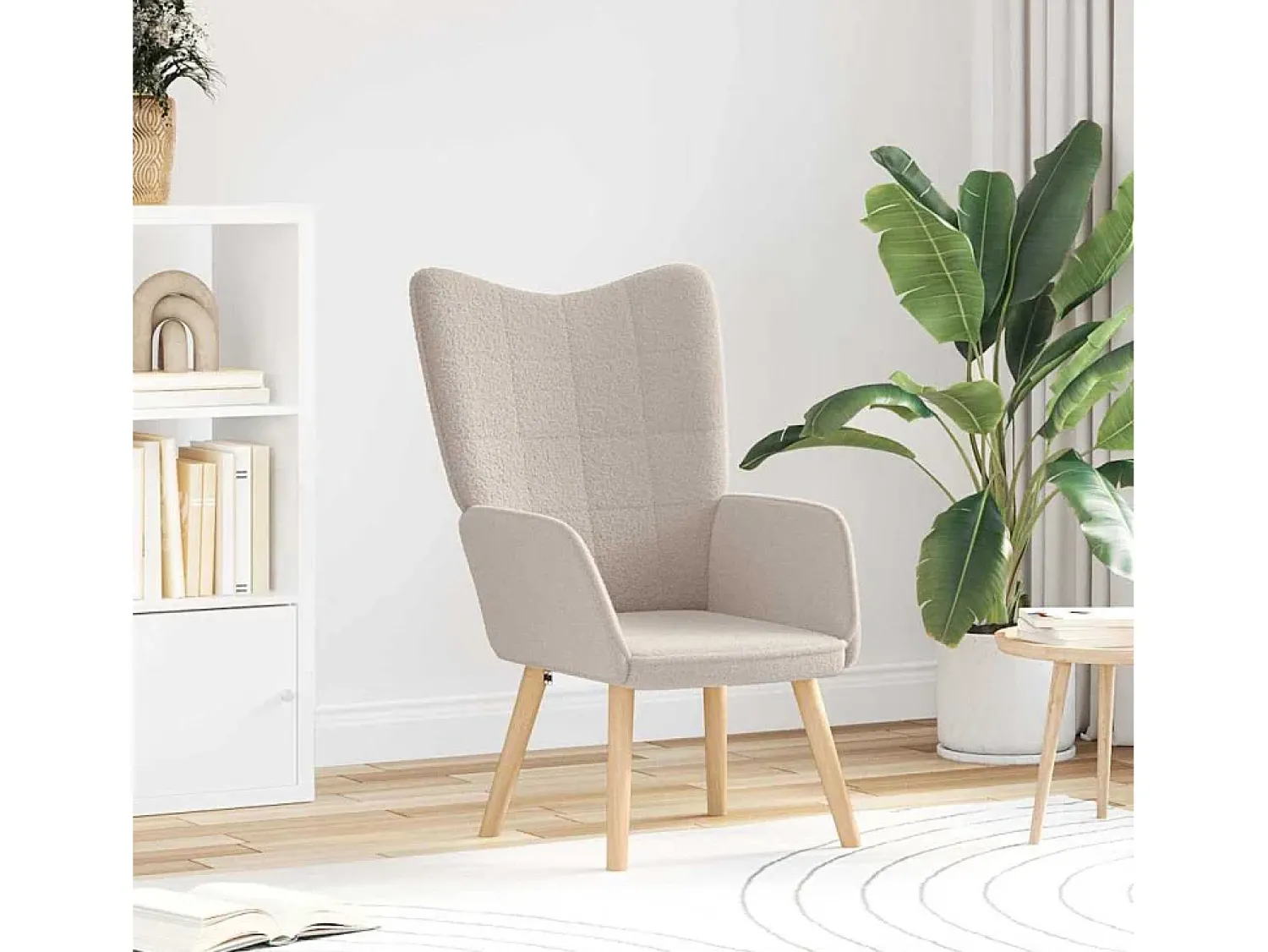 Poltrona | Cadeira de Sala | Cadeira Relaxante Cinzento-claro 62x67x95.5 cm tecido SHL838017^ Poltrona