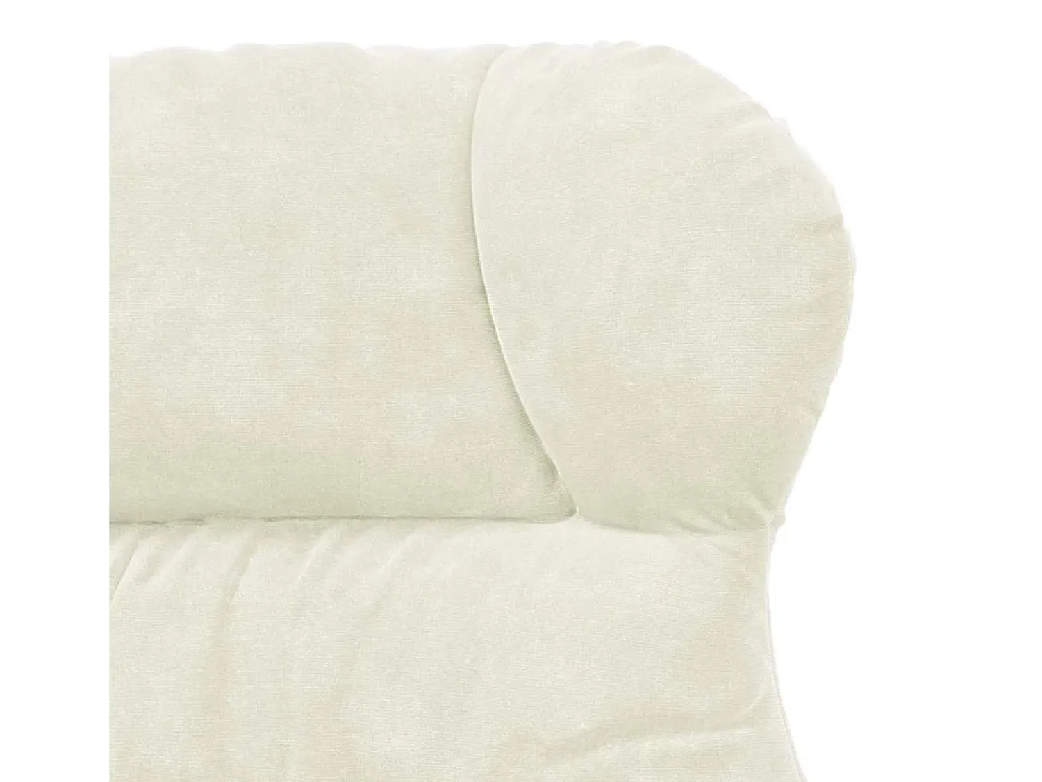 Poltrona| Poltrona | Cadeira de Sala | Cadeira Relaxante 69x74x93 cm Veludo SHL378088 Creme
