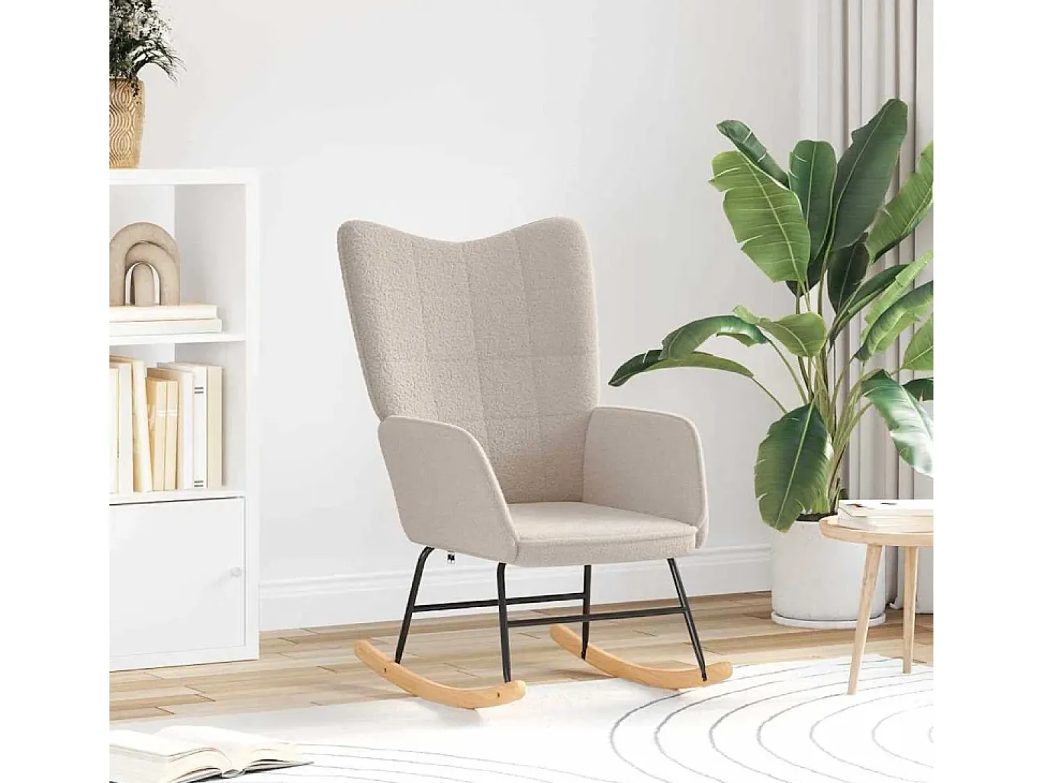 Hot Poltrona | Cadeira de Sala | Cadeira Relaxante Cinzento-claro 61x78x98 cm tecido SHL722429 Cinzento claro
