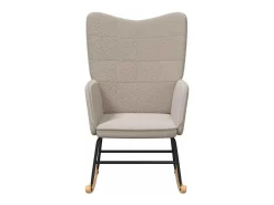 Hot Poltrona | Cadeira de Sala | Cadeira Relaxante Cinzento-claro 61x78x98 cm tecido SHL722429 Cinzento claro