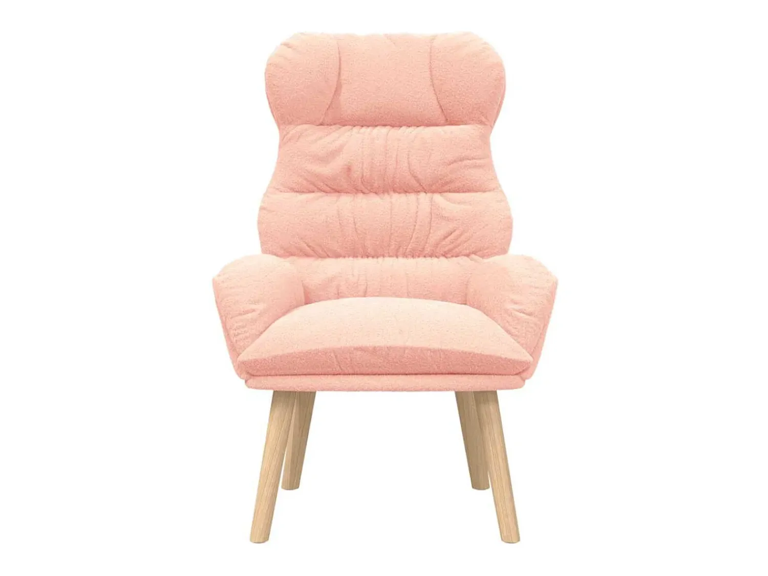Poltrona* Poltrona | Cadeira de Sala | Cadeira Relaxante 69x74x93 cm tecido SHL71466 Rosa
