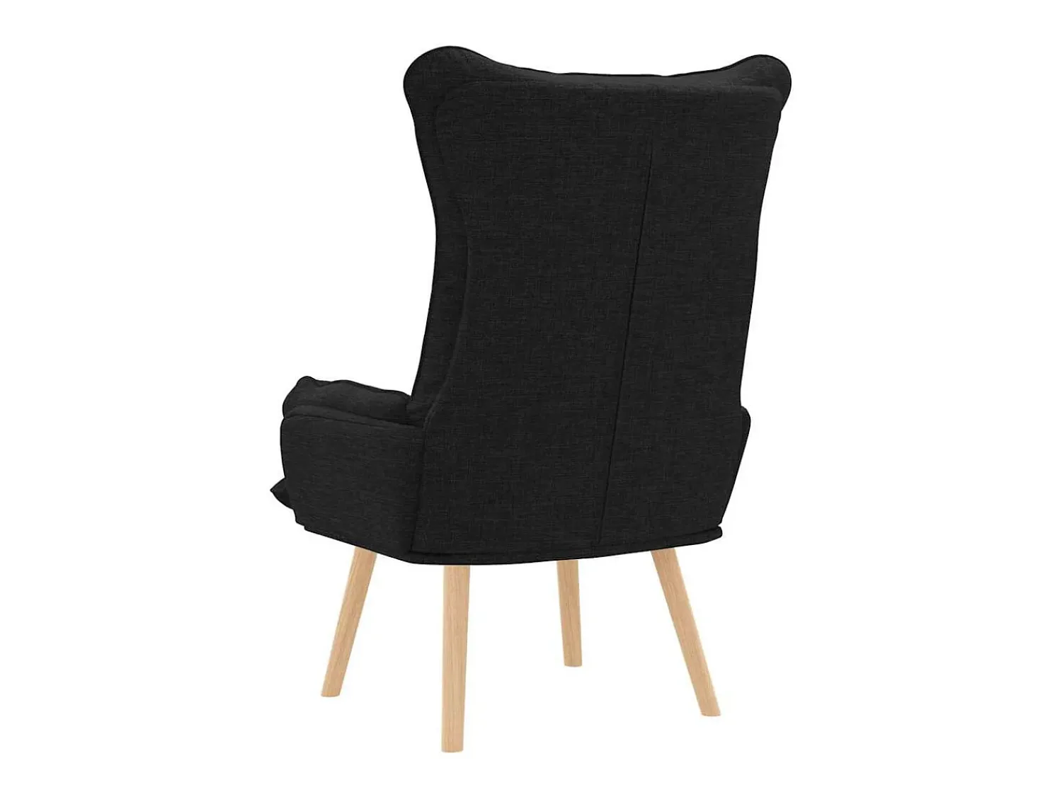 Discount Poltrona | Cadeira de Sala | Cadeira Relaxante 69x74x93 cm tecido SHL513884 Preto