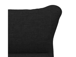 Discount Poltrona | Cadeira de Sala | Cadeira Relaxante 69x74x93 cm tecido SHL513884 Preto